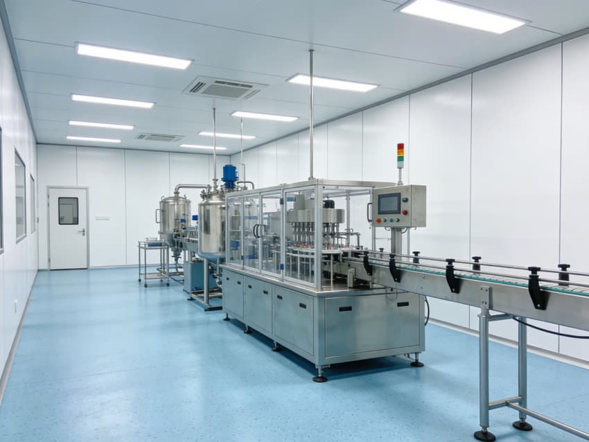 蚌埠酶制劑微生物廠房萬級凈化裝修方案